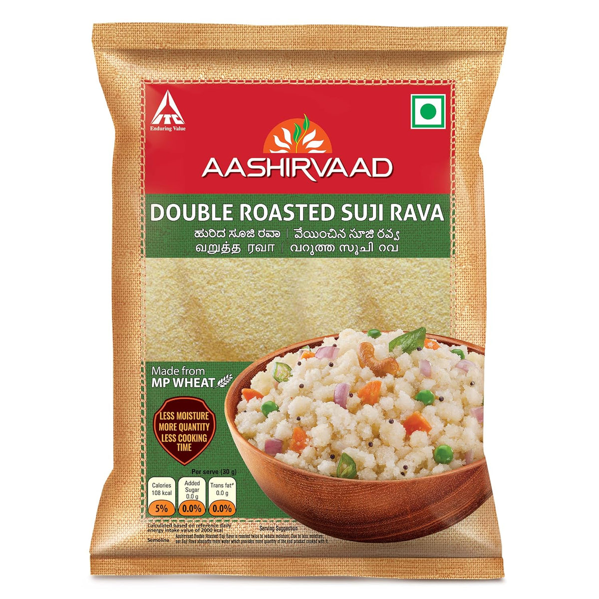 Aashirvaad Sooji / Rava — 500 g