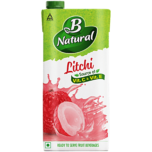 B Natural Litchi Juice — 1 L