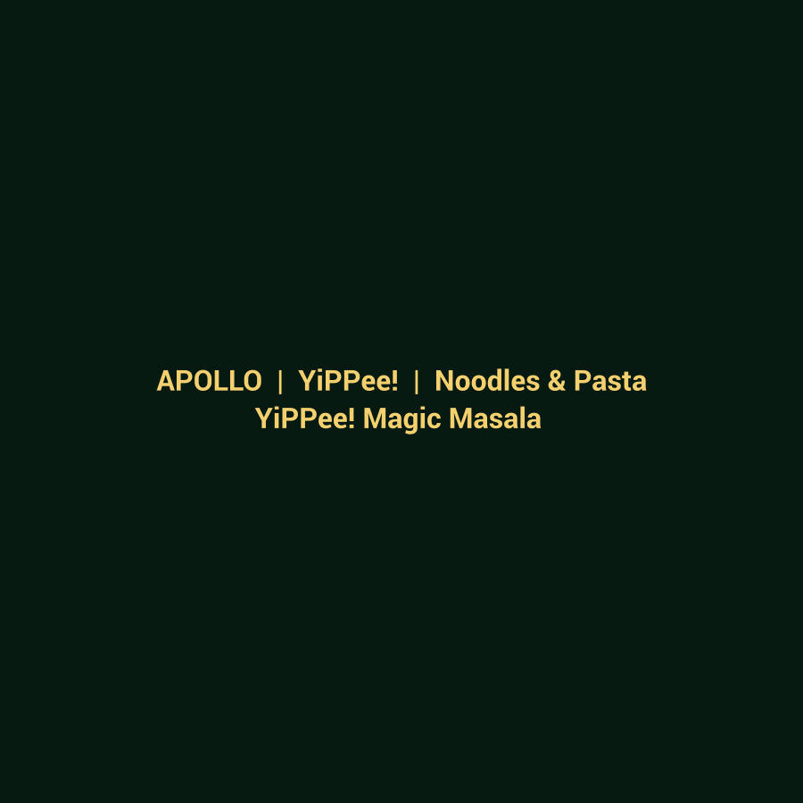 YiPPee! Magic Masala Noodles — Pack of 4