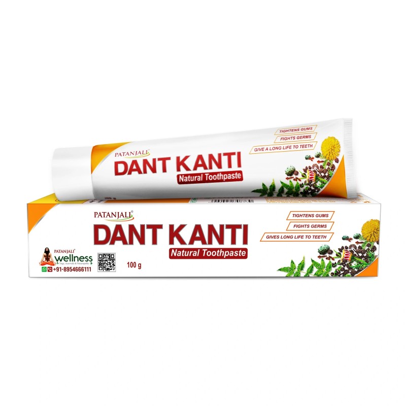 Patanjali Dant Kanti Natural Toothpaste — 100 g
