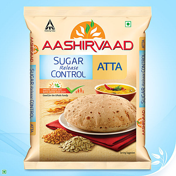 Aashirvaad Sugar Release Control Atta — 5 kg