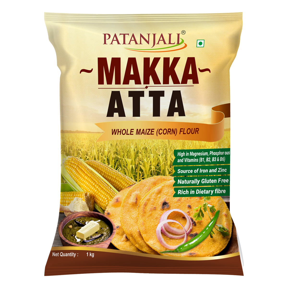 Patanjali Makka Atta