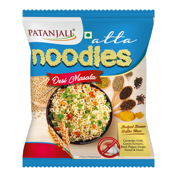 Patanjali Atta Noodles Desi Masala