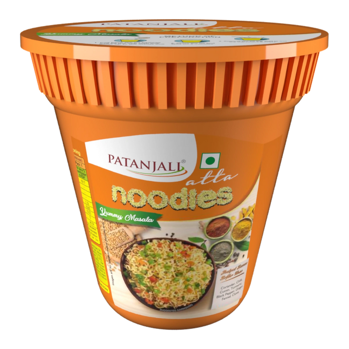 Patanjali Atta Cup Noodles Yummy Masala