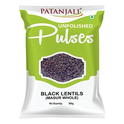 Patanjali Unpolished Black Masur