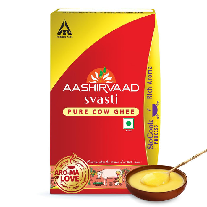 Aashirvaad Svasti Pure Cow Ghee — 1 L