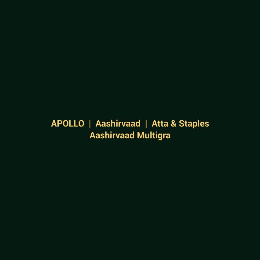 Aashirvaad Multigrain Atta — 500 g — Apollo Wholesale