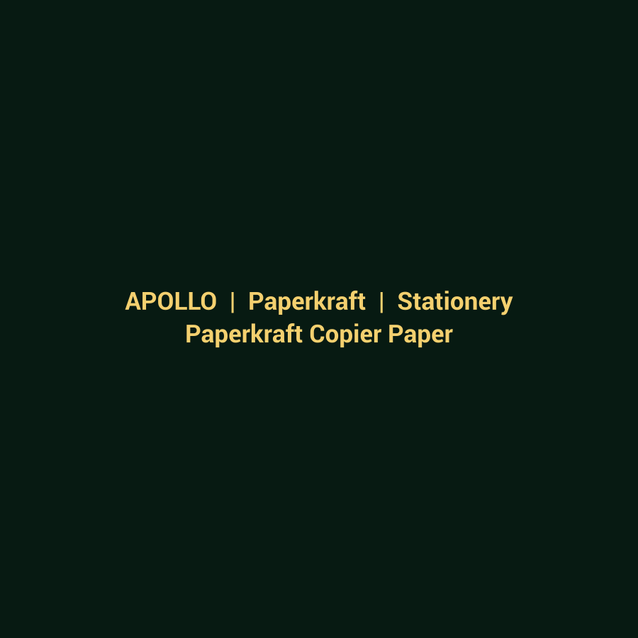 Paperkraft Copier Paper A4 75 GSM — 500 sheets