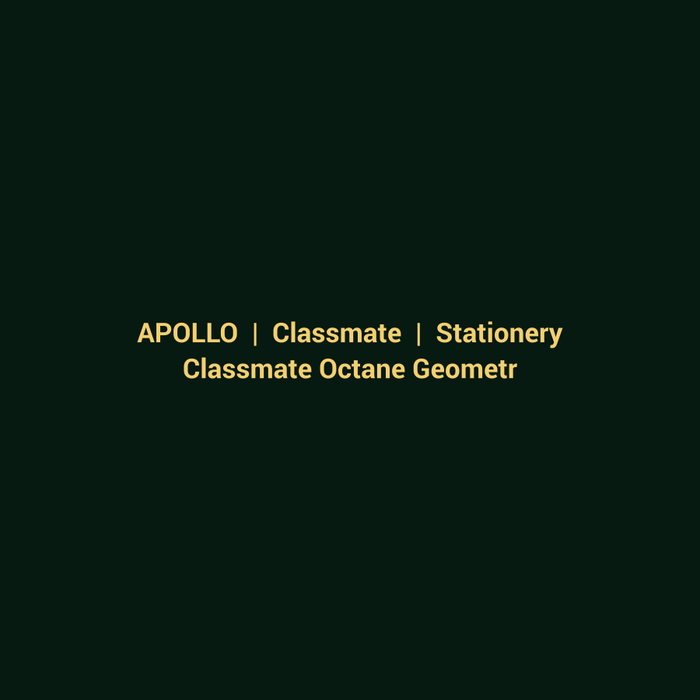 Classmate Octane Geometry Box — 1 unit