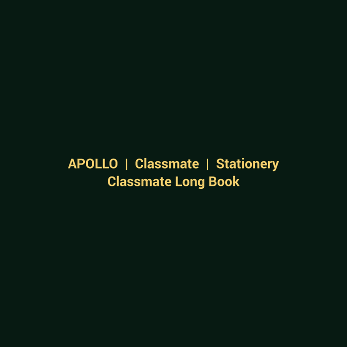 Classmate Long Book — 400 pages