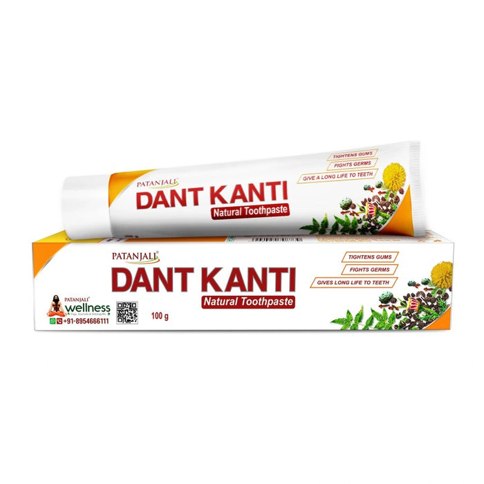 Patanjali Dant Kanti Natural Toothpaste — 100 g