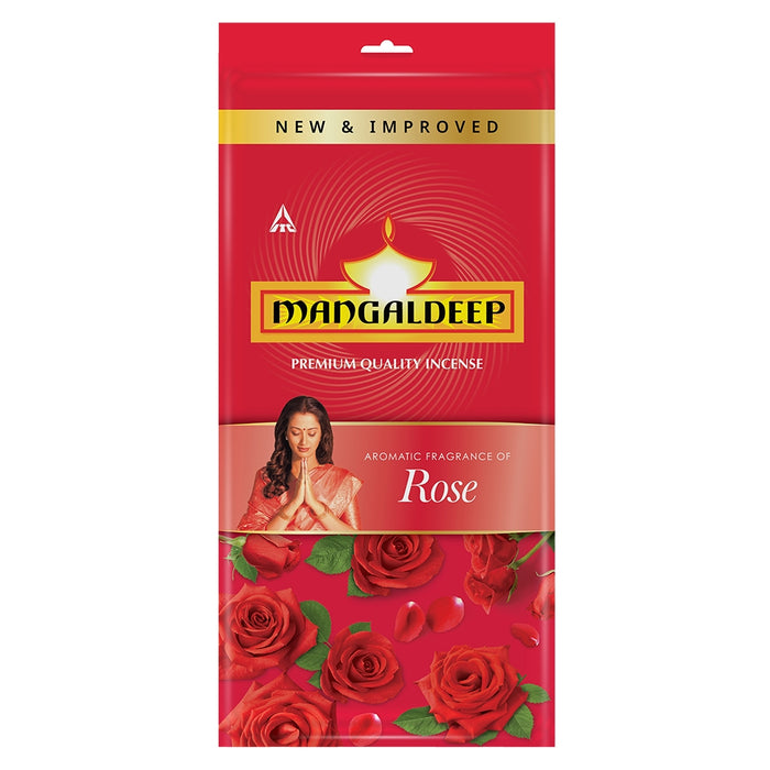 Mangaldeep Rose Agarbatti — 150 g